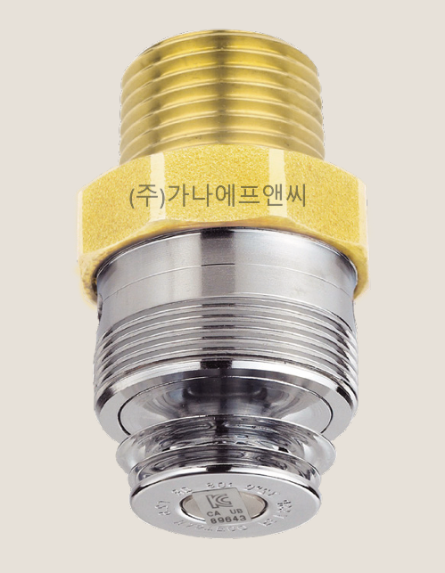 조기 플러쉬형 스프링클러 [QR] 친환경 72도